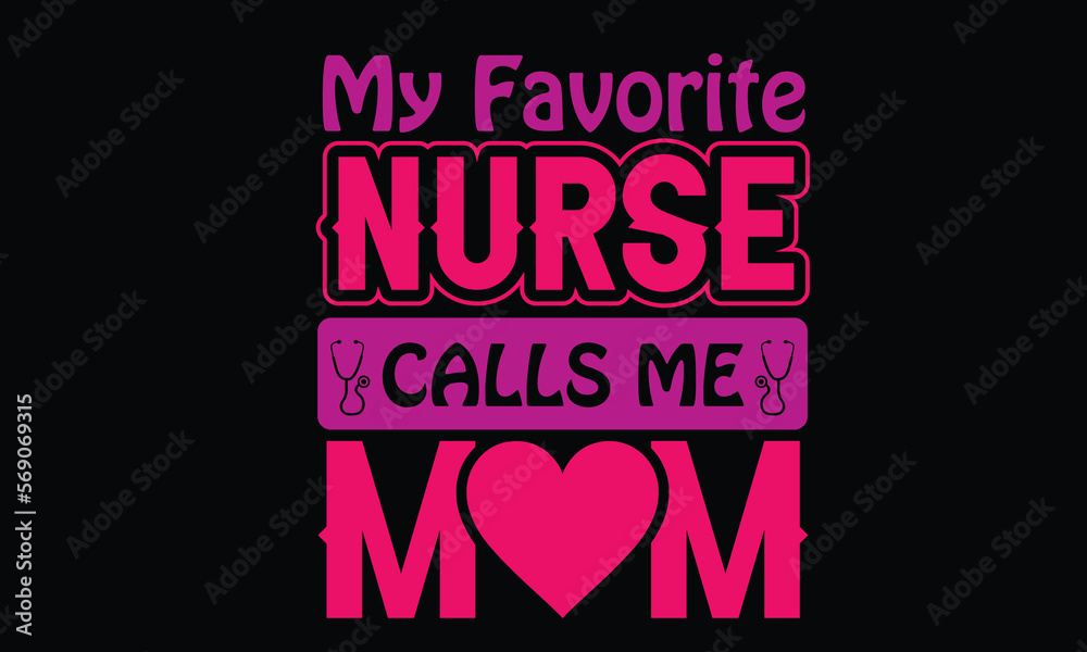 Fototapeta premium National Nurse Day Design