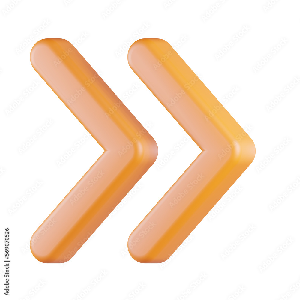 Next Arrow Right 3D Icon Next Arrow Right 3D Icon