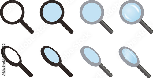 虫眼鏡の８種類セット