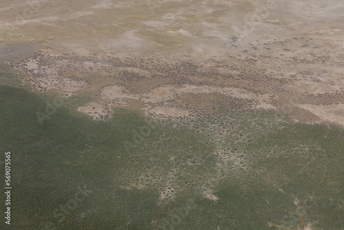 aerial shots of the Kenyan landscape photo