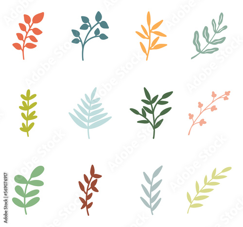 Boho Style Plant Leaf Decoration