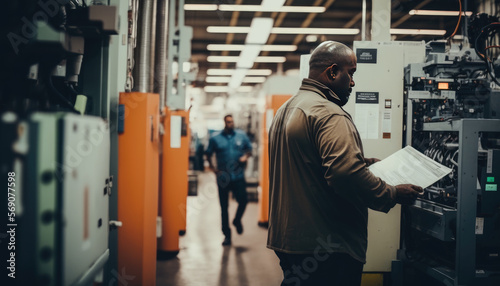 worker in warehouse