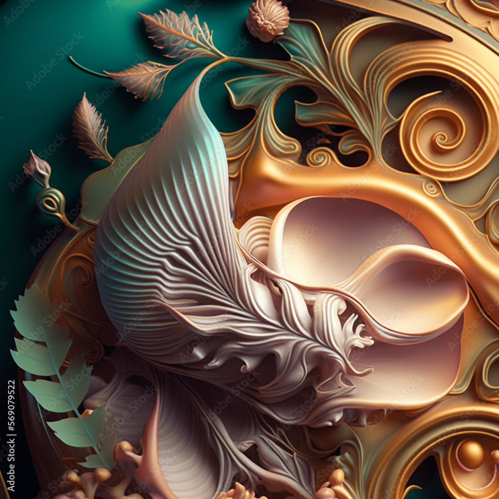 abstract fractal background