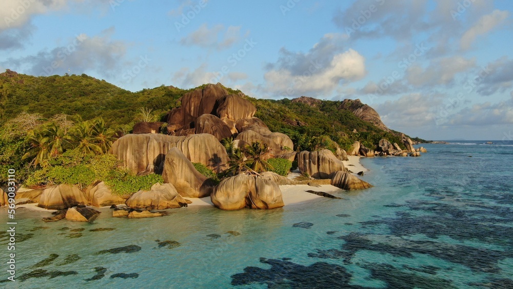 Fototapeta premium Amazing beaches in the Seychelles