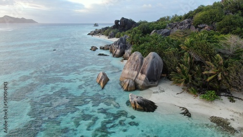 Amazing beaches in the Seychelles