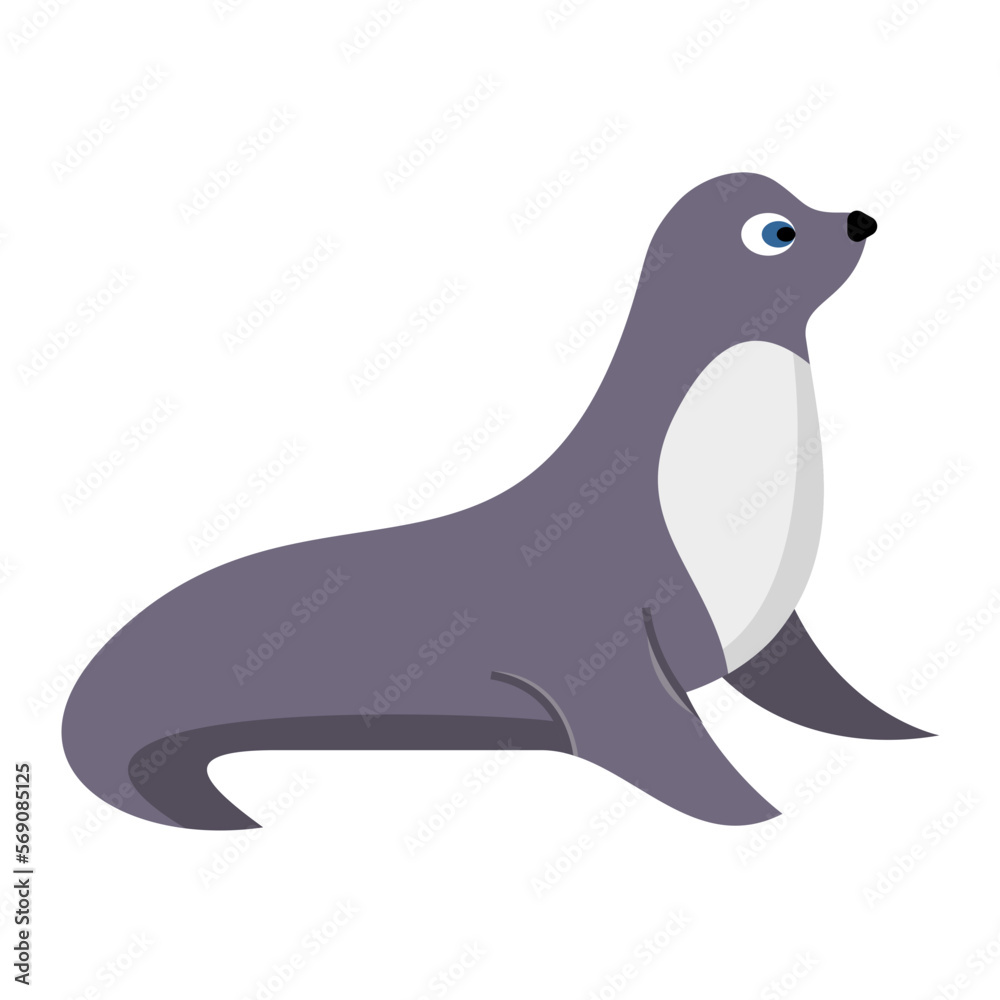 Vector Design Seal Icon Style Vector Design Seal Icon Style