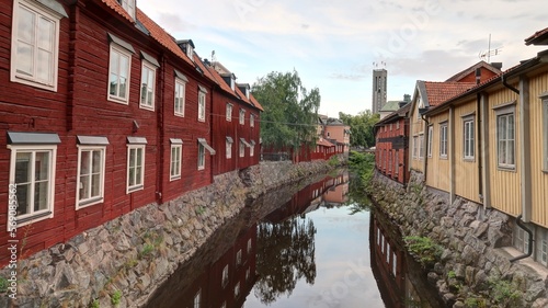 Fényképezés ville de Vasteras au sud de la Suède