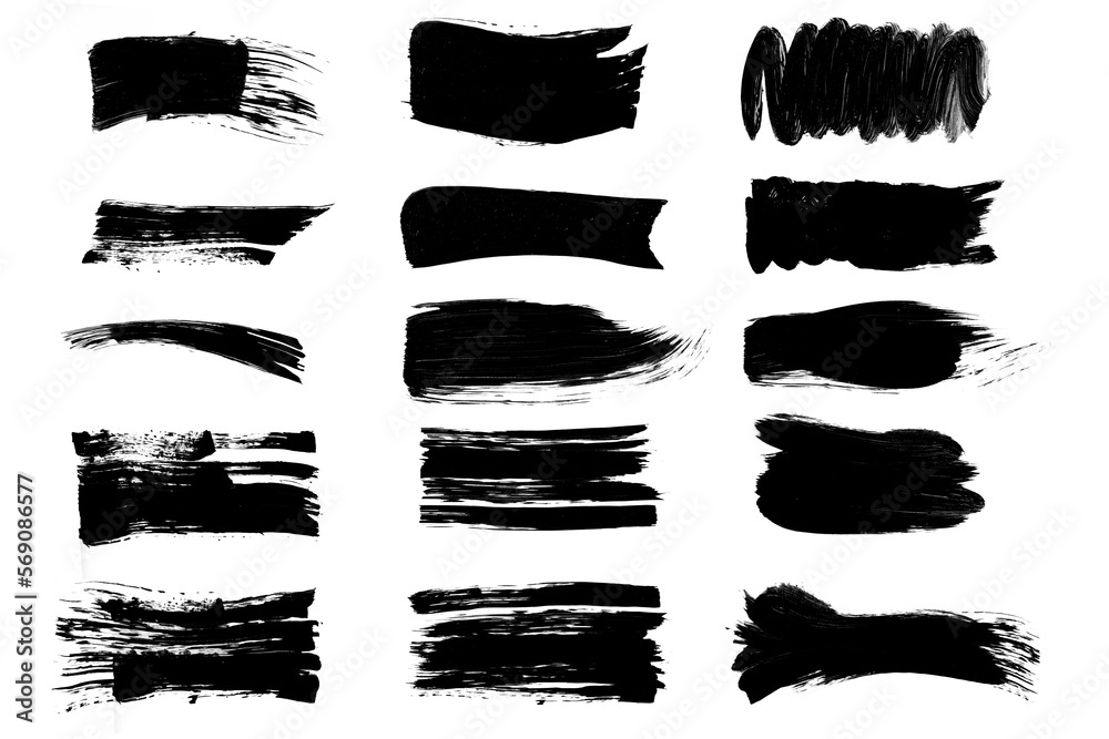 Handwritten brush on a transparent background. Handwritten brush on a transparent background.