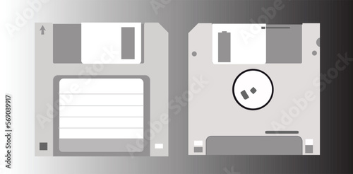 Diskette floppy disk Vector