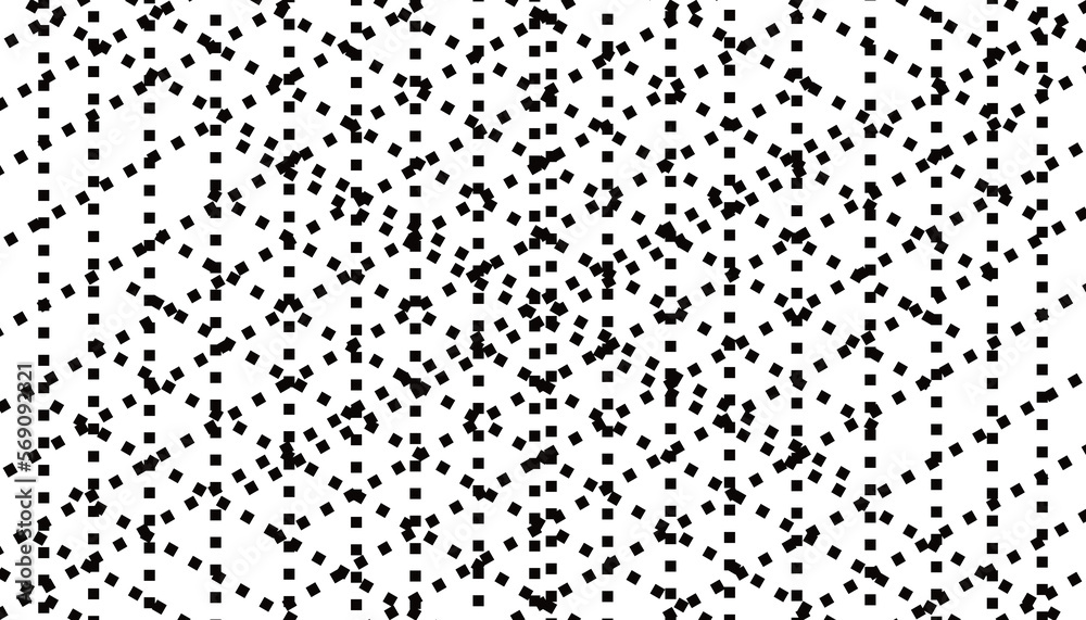 Abstract illustration background with black spots