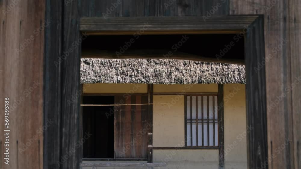 農家の木戸 農家の木戸