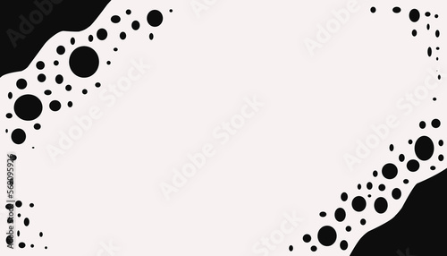 White illustration background with black liquid pattern. Perfect for wallpapers, banners, website backgrounds and more.