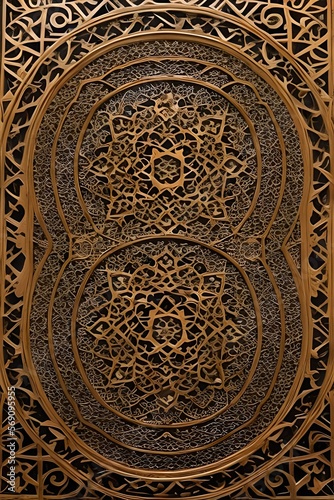 Arabesque, Calligraphy, Geometric