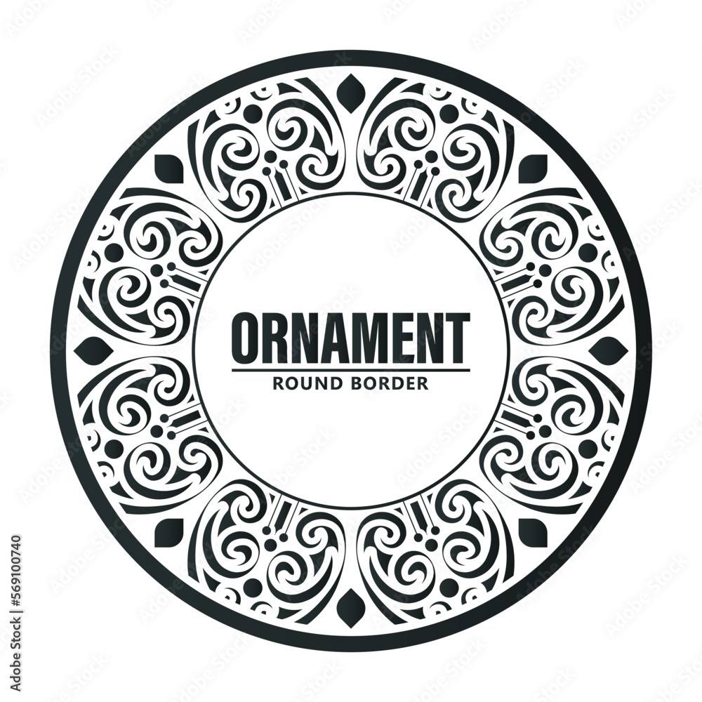 decorative ornament frame background decorative ornament frame background