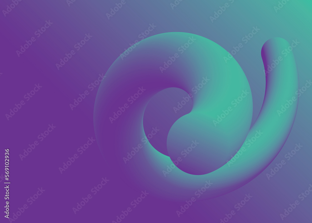 Modern colorful flow line poster. Dynamic 3d shape. Abstract gradient liquid shape in the neon purple background color. Trendy wallpaper Modern colorful flow line poster. Dynamic 3d shape. Abstract gradient liquid shape in the neon purple background color. Trendy wallpaper