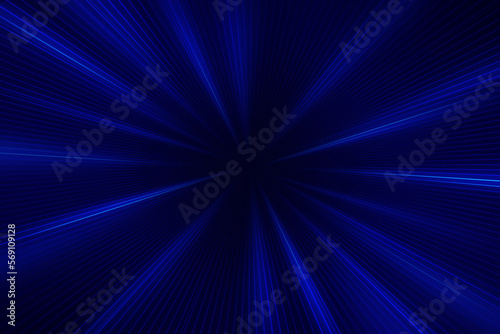 dark blue motion zoom technology abstract background