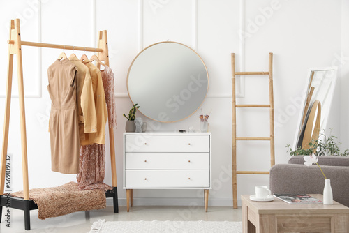 Interior of stylish makeup ...