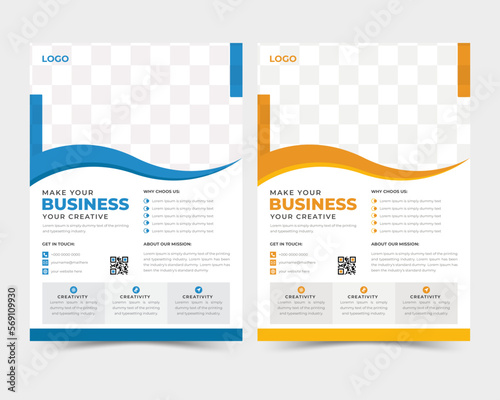 Creative Business Flyer Design Template 