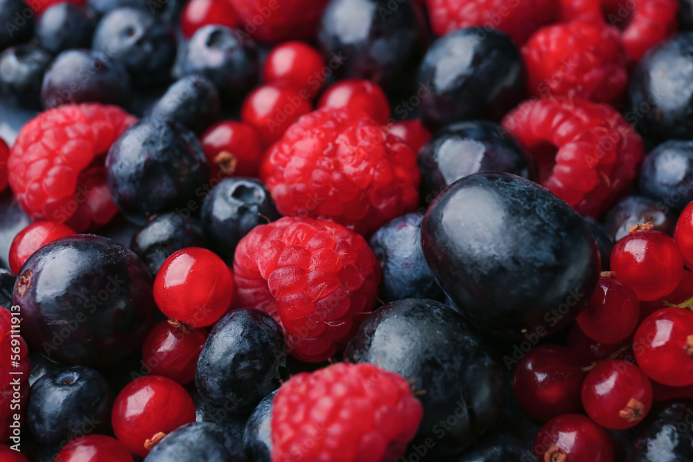 Heap of fresh tasty berries, closeup Heap of fresh tasty berries, closeup