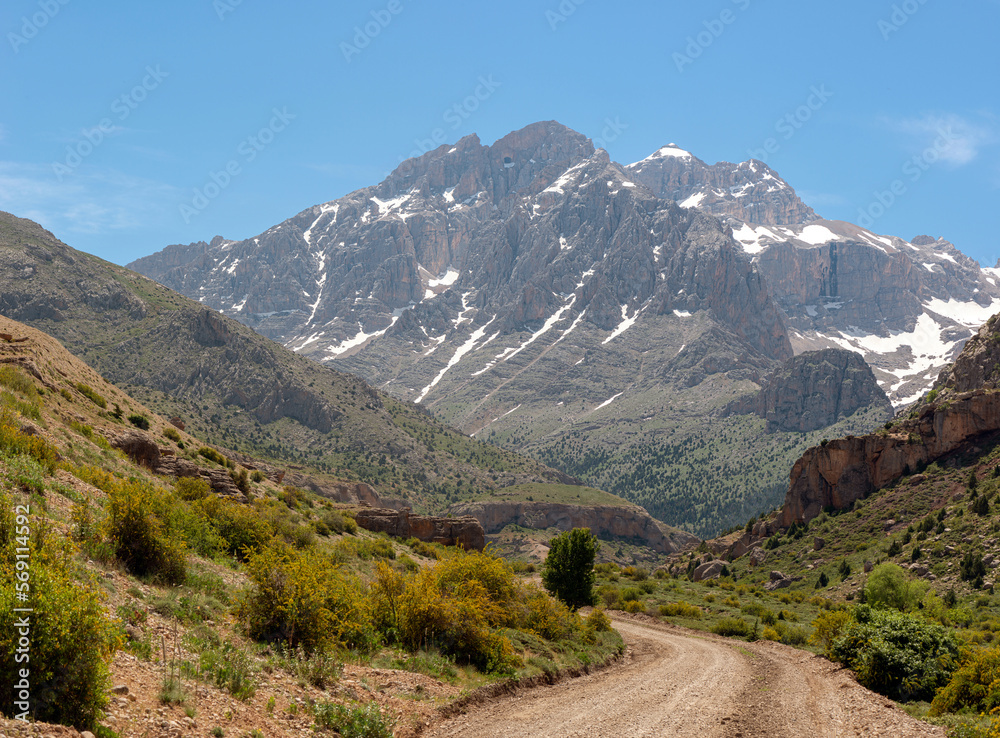 road in the mountains