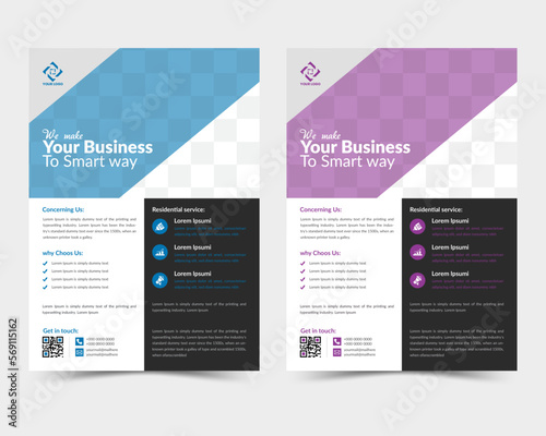 Creative Business Flyer Design Template 