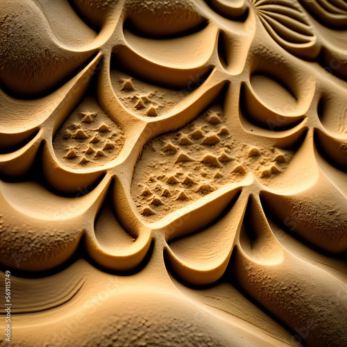 Sand illustration. Sand texture.