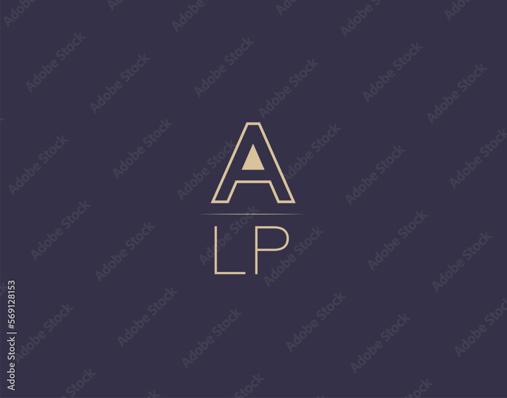 ALP letter logo design modern minimalist vector images ALP letter logo design modern minimalist vector images