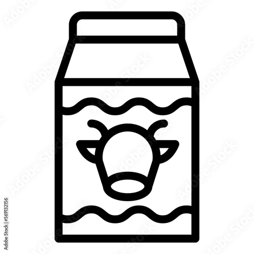 Vector Design Milk Icon Style