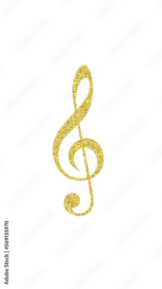 Sparkle Treble Clef. PNG format, transparent background. Sparkle Treble Clef. PNG format, transparent background.