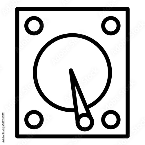 Vector Design Hard Disk Icon Style