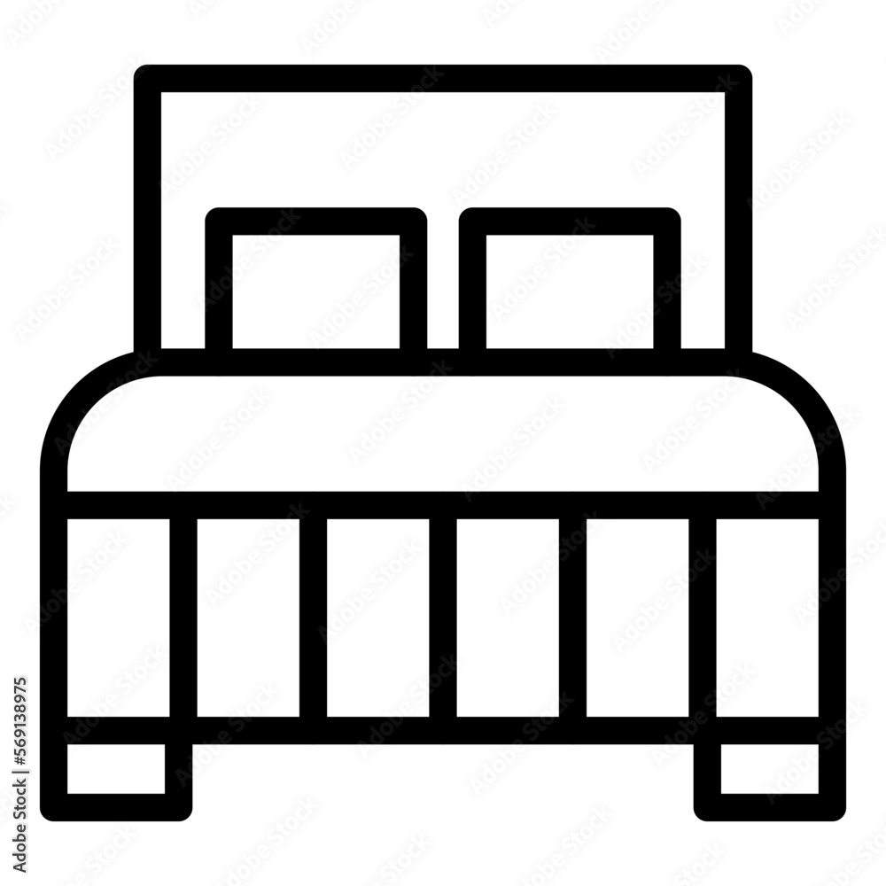 Vector Design Accomodation Icon Style Vector Design Accomodation Icon Style