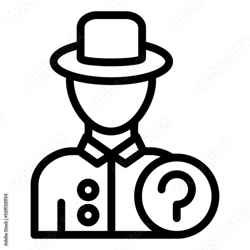 Vector Design Outsider Icon Style