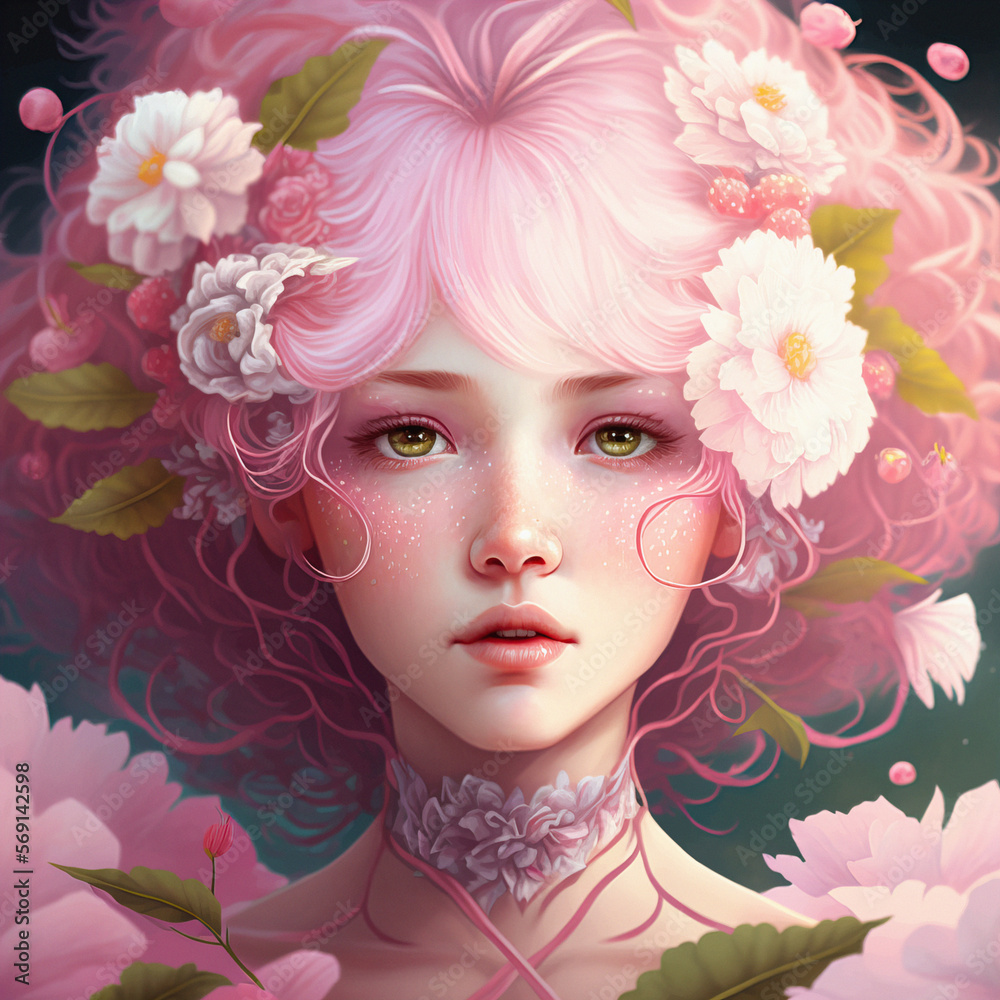 Pink colour Bridal Hair Gajra / Beautiful Rose Gajra Floral Hair  Accessories / Juda ka Phool / Hair Flower / /
