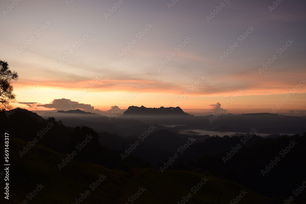 Doi Luang Chiang Dao in the morning Doi Luang Chiang Dao in the morning