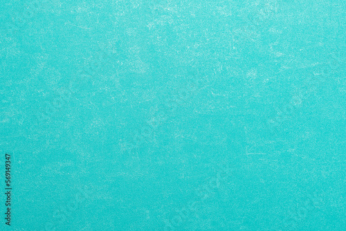 Panorama de fond uni en papier vert pastel pour création d'arrière plan. 