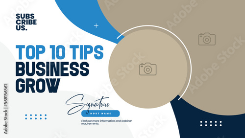 Youtube live stream video thumbnail for learning preschool online webinar medical  marketing agency | video thumbnail | Youtube thumbnail