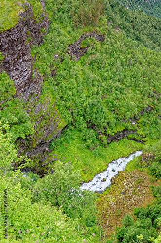 Jostedalsbreen National Park - Waterfall