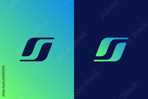 Initial Letter S Monogram Logo