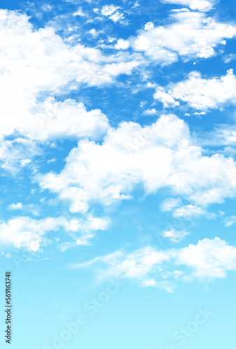背景素材_青空と雲 © 四ッ谷