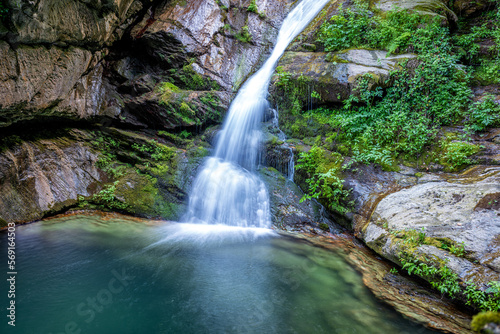 Waterfall Pelion  Greece