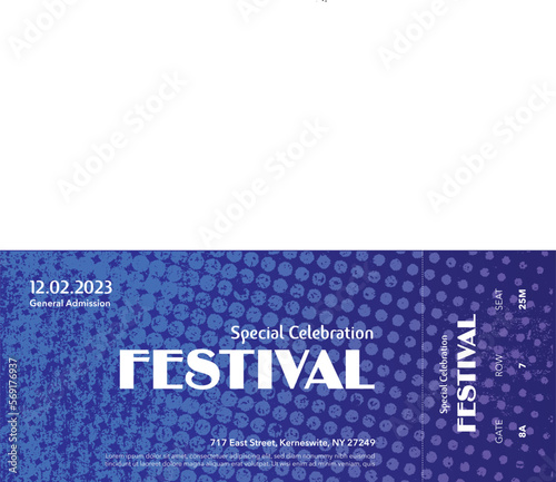 Party Ticket Template
