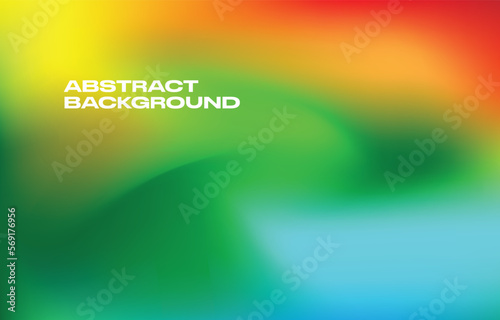 Colorful gradient hologram abstract rainbow color vector mesh background