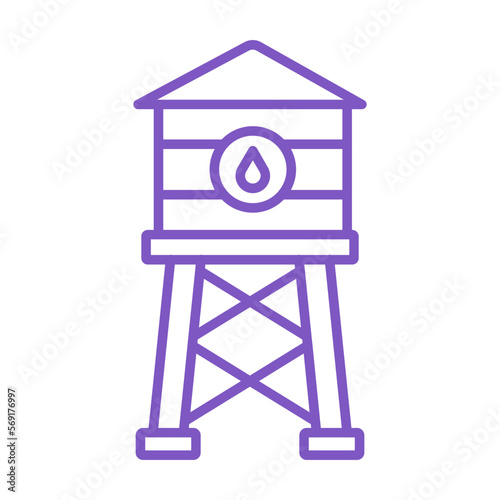 Water Tower Icon