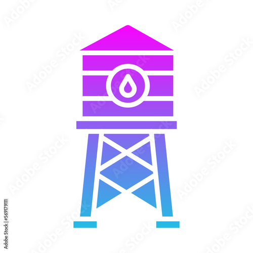 Water Tower Icon