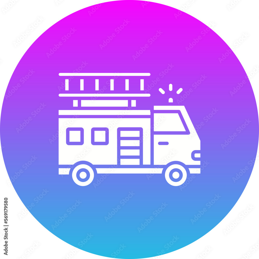 Fire Truck Icon Fire Truck Icon