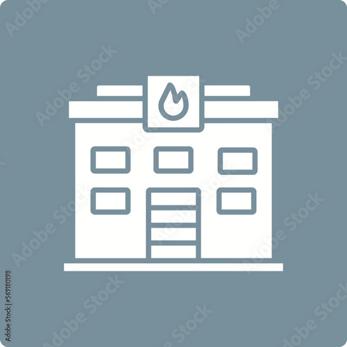 Fire Station Icon