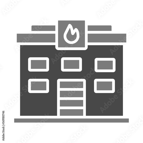 Fire Station Icon