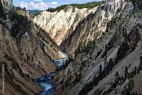 Grand Canyon Of The Yellowstone - Yellowstone National Park - Wyoming - USA