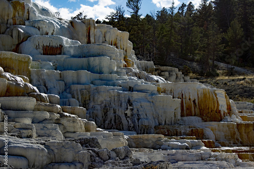 Mammoth Hot Springs - Yellowstone National Park - Wyoming - USA