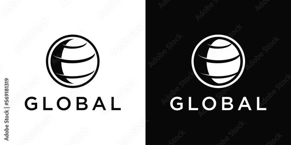 logo design global abstract icon inspiration logo design global abstract icon inspiration